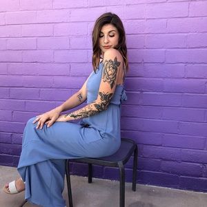 Blue Jumpsuit